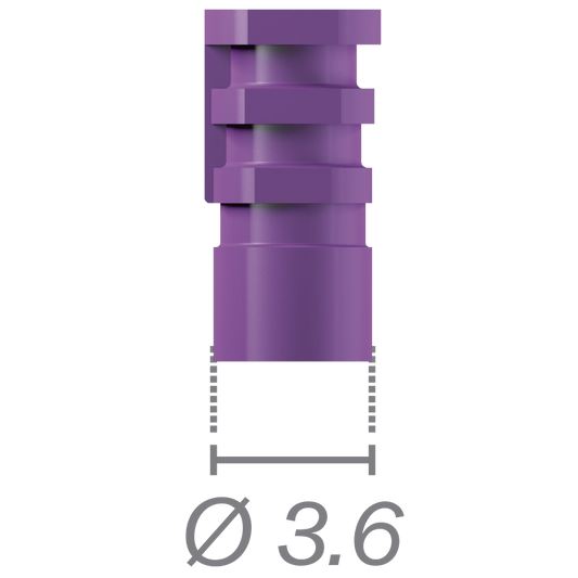 Transfer a clip (tecnica a cielo chiuso) per abutment Direct Clip