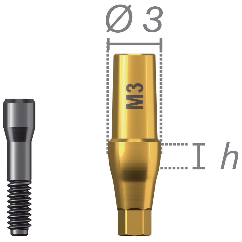 Pilar derecho + tornillo